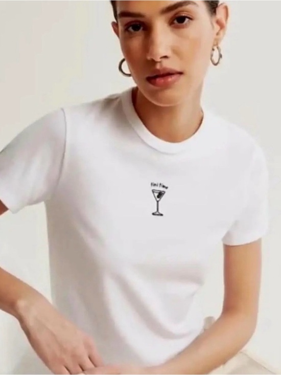 Abercrombie & Fitch Tops - Abercrombie & Fitch Tini Time Baby Tee